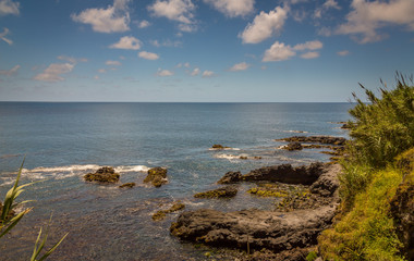 Coast in S. MIguel Island, Azores