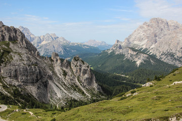 Obraz premium Dolomiten mit den Drei Zinnen in Südtirol