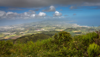 Fototapeta premium Landscape View of S. MIguel Island