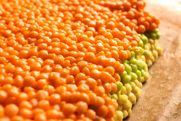 Rice crispy treats, closeup