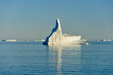 Papier Peint photo Lavable Cercle polaire Iceberg au Groenland