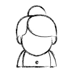 portrait woman character female avatar image