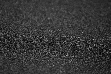 texture of black sponge or foam