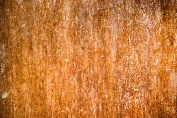 Rust texture on metal rusted surface