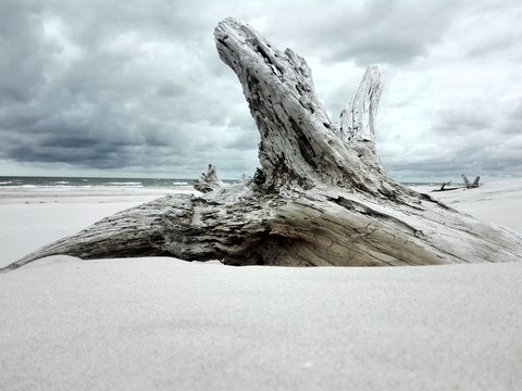 dzika plaża - polskie morze bałtyckie, Łeba © Paweł Żmich