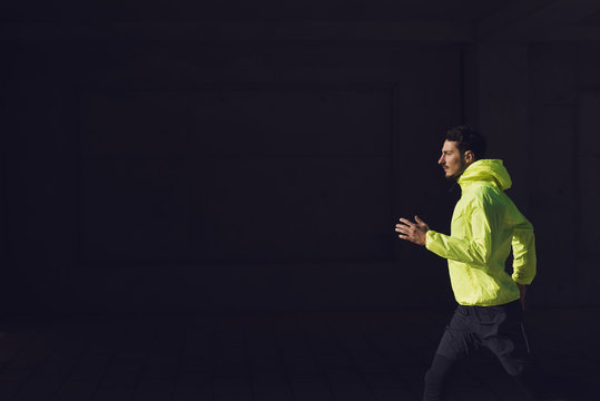 Running am Flughafen BER in Berlin