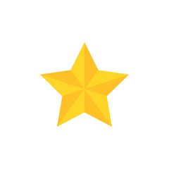 Sign Star.  Vector illustration.