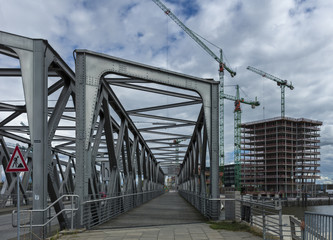 Baustelle in Hamburg
