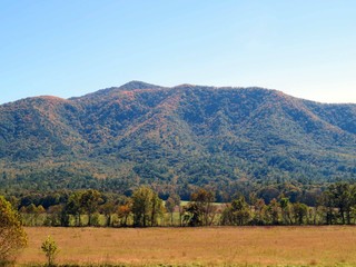 Fall season at the Great Smoky Mountains