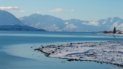 NEW ZEALAND TEKAPO LAKE