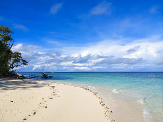 Sipadan Island Sandy Beach View
