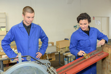 Fototapeta premium the canning industry workers