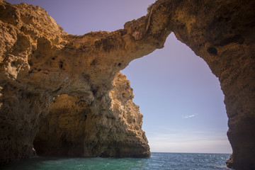 PORTUGAL ALGARVE LAGOS PONTA DA PIEDADE