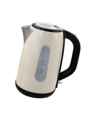 Kettle isolated. Electric teapot kettle.