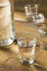 Boozy Alcoholic American Moonshine Shots