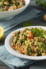 Homemade Bulgar Wheat Salad