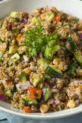 Homemade Bulgar Wheat Salad