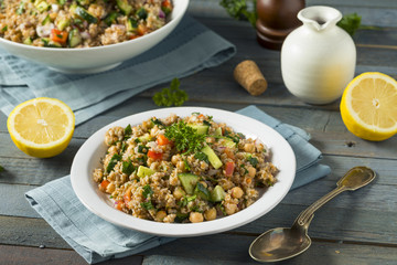 Homemade Bulgar Wheat Salad
