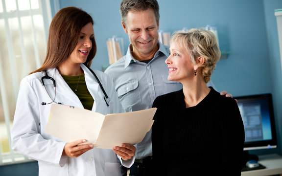 Exam Room: Husband and Wife Get Positive Results