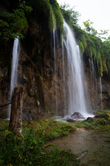 Fototapeta na wymiar Plitvice waterfall