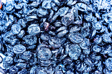 prunes as background texture