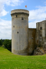 Fototapeta na wymiar Château Guillaume le Conquérant à Falaise