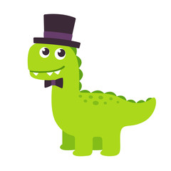 Cute cartoon dinosaur