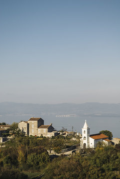 Beli village, Cres island, Adriatic Sea, Croatia.