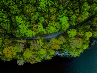Aerial Lake Edge © Nicholas Krotki