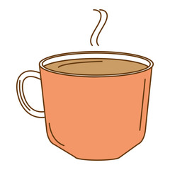 coffee cup isolated icon vector illustration design