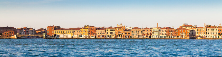 Fototapeta na wymiar Venice waterfront from Zattere