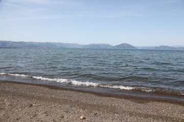 琵琶湖の風景