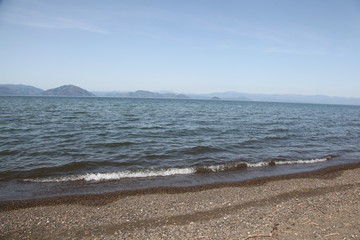 琵琶湖の風景