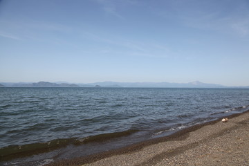 Fototapeta na wymiar 琵琶湖の風景