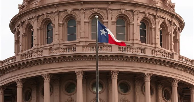 Texas State Capitol Building in Austin Texas USA