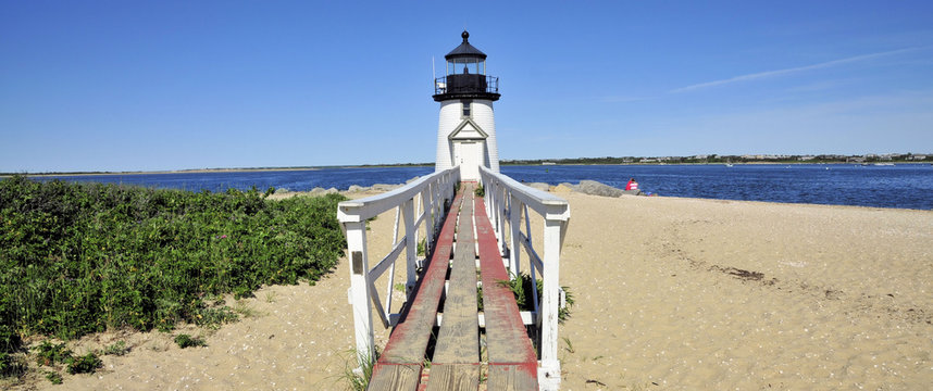 Brant Point / Brant Point Light on Nantucket Island, Massachusetts 