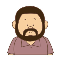 portrait man cartoon people avatar image
