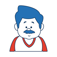Obraz premium man character adult avatar profile picture
