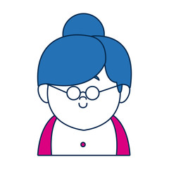 portrait woman avatar casual faceless image