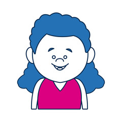 portrait woman avatar casual faceless image