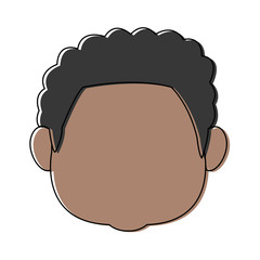 cartoon profile boy little avatar people young