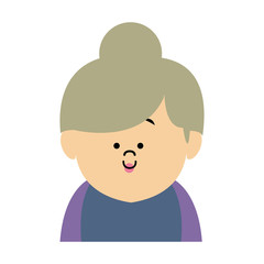 portrait woman character people cartoon