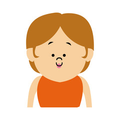 portrait woman character people cartoon