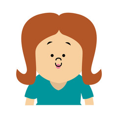 portrait woman character people cartoon