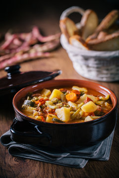 Minestrone soup