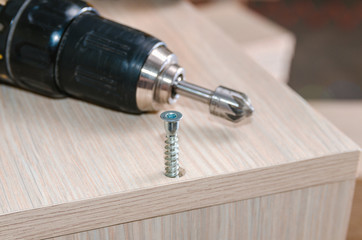 Assembling of furniture power tools