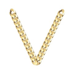 Obraz premium chain letters V