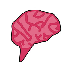 Human brain symbol