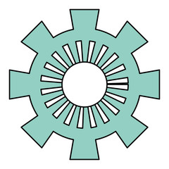 Gear machinery piece