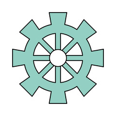 Obraz premium Gear machinery piece